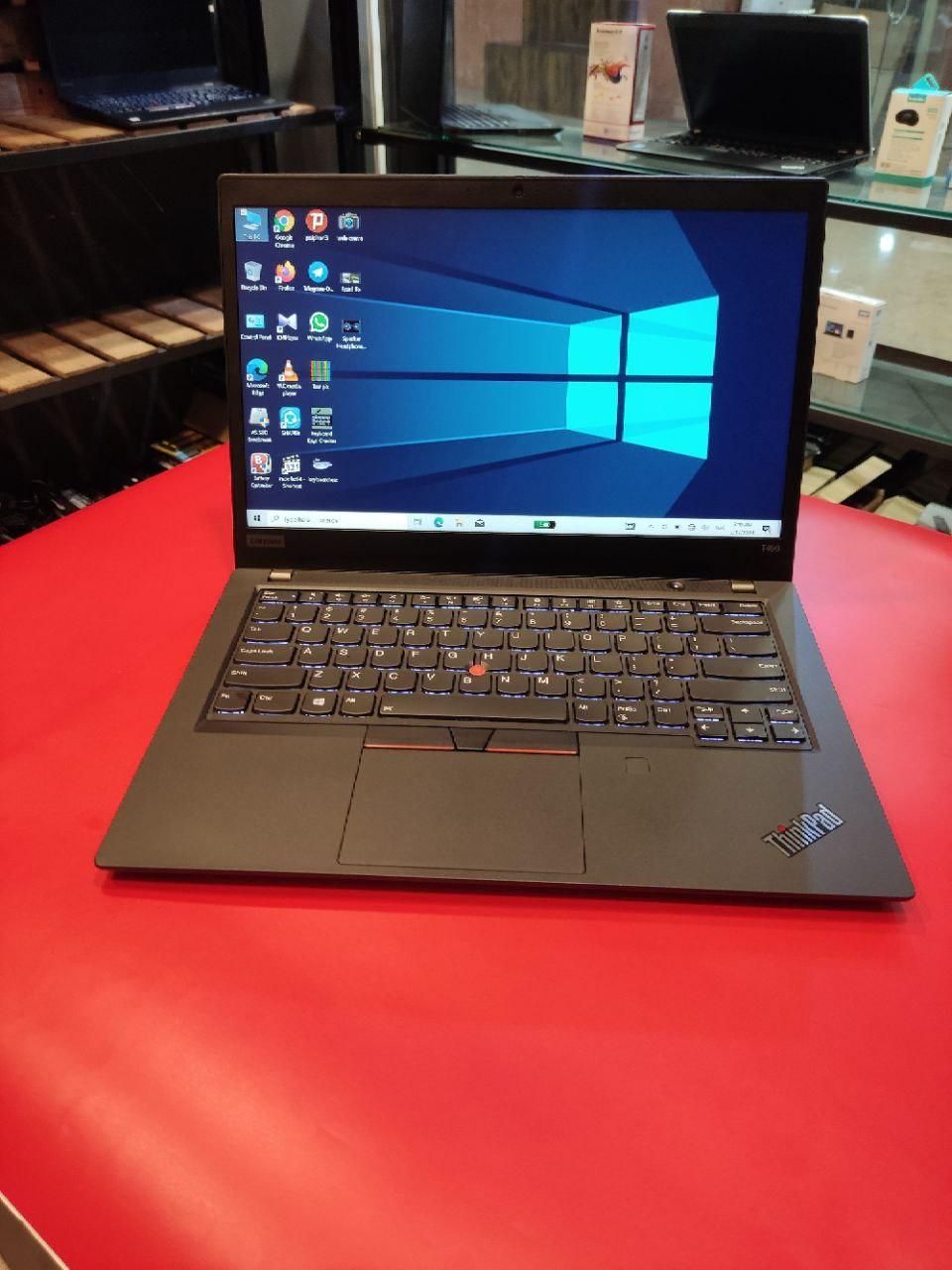 لپتاپLenovo T490s i5نسل8 رم16/هارد256NVMe/اسلیم|رایانه همراه|تهران, دیلمان|دیوار