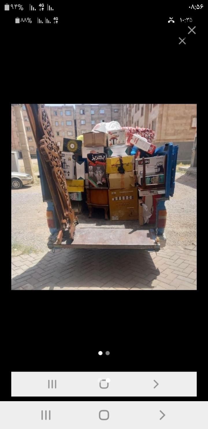 اسباب کشی و اثاث منزل  با کارگر و نیسان|خدمات حمل و نقل|میاندوآب, |دیوار