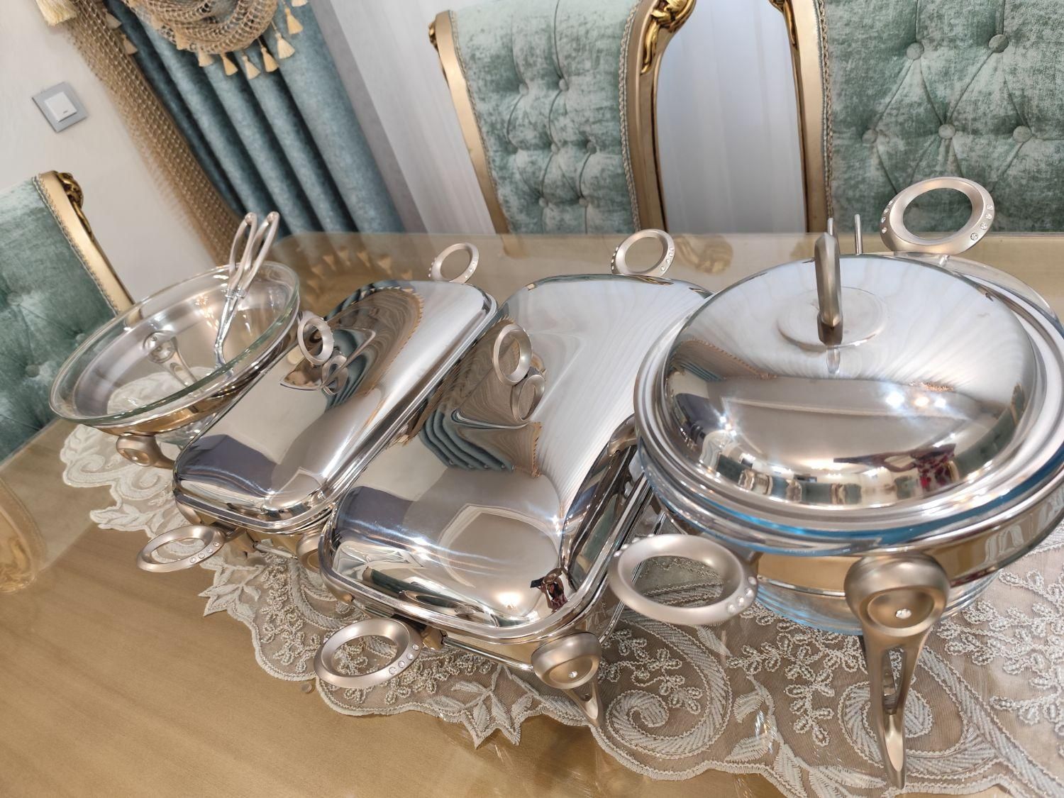 ظروف سوفله خوری مارک سابینکس فرانسه|ظروف سرو و پذیرایی|نیشابور, دارایی|دیوار