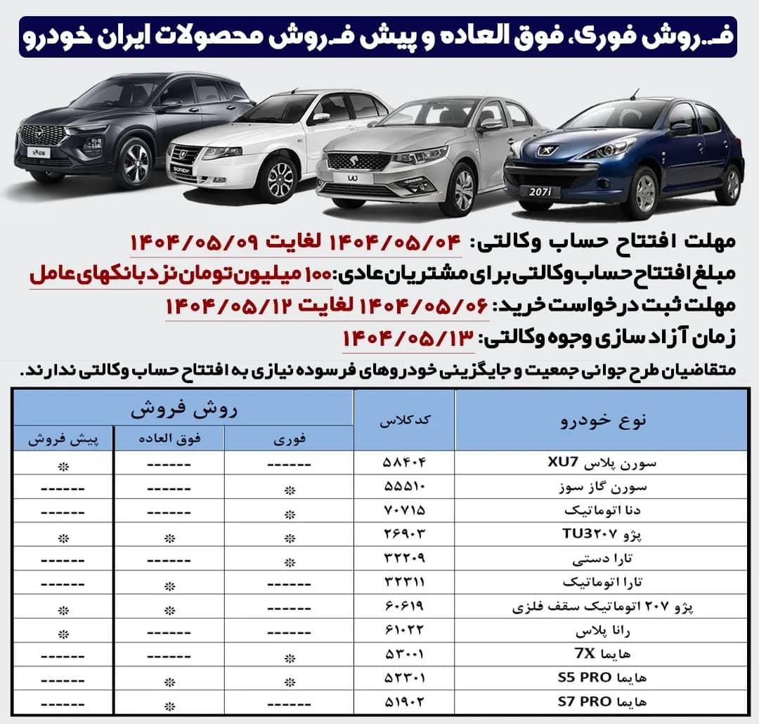 نمایندگی برتر ایران خودرو احمدی-ثبت نام هایما ۱۴۰۴|خودرو سواری و وانت|ارومیه, |دیوار