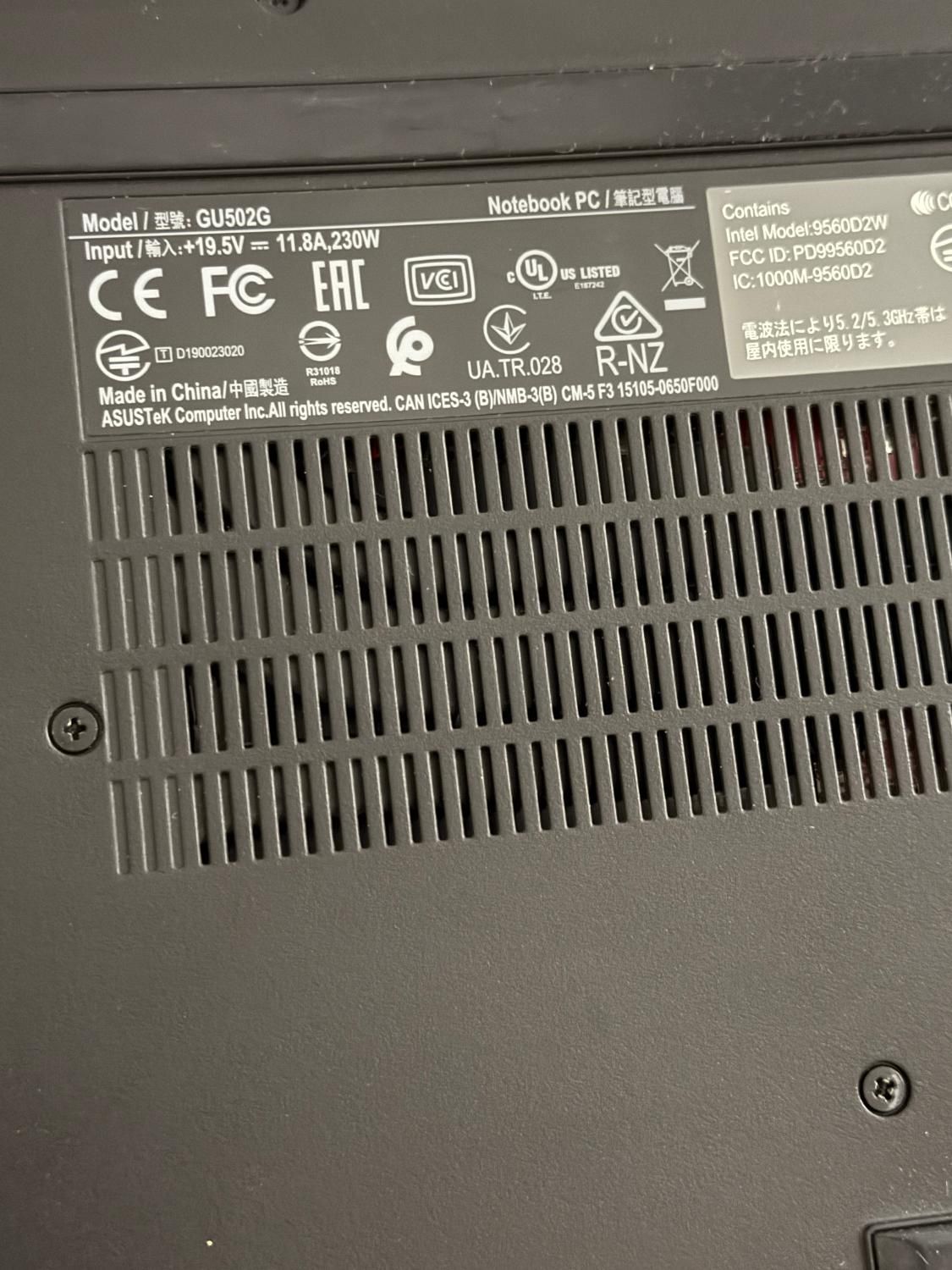 لپ تاپ Asus گیمینگ|رایانه همراه|تهران, سعادت‌آباد|دیوار
