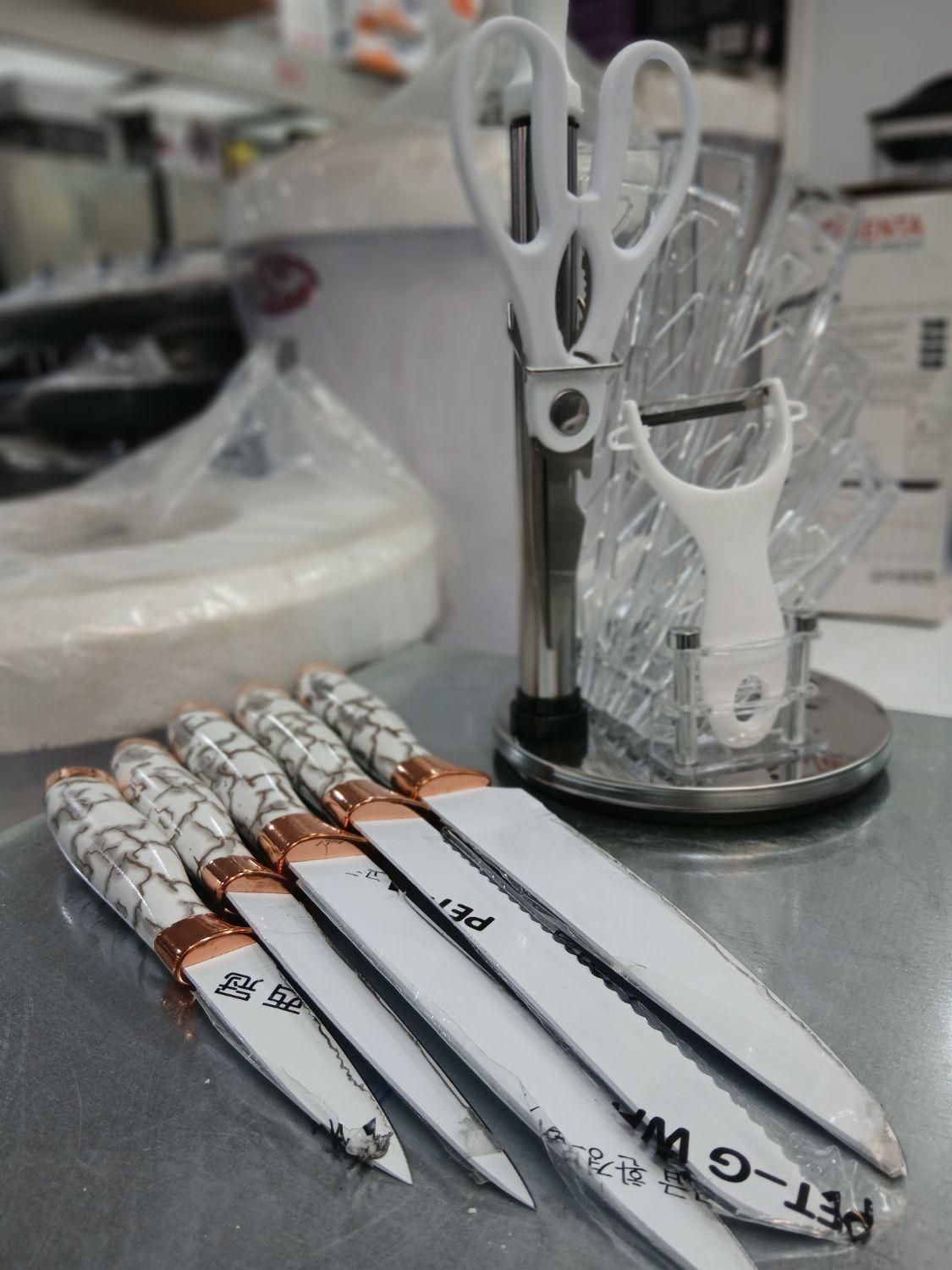 چاقو ست اشپز خانه فول دسته یک بازار ارسال فوری|ظروف پختوپز|تبریز, |دیوار