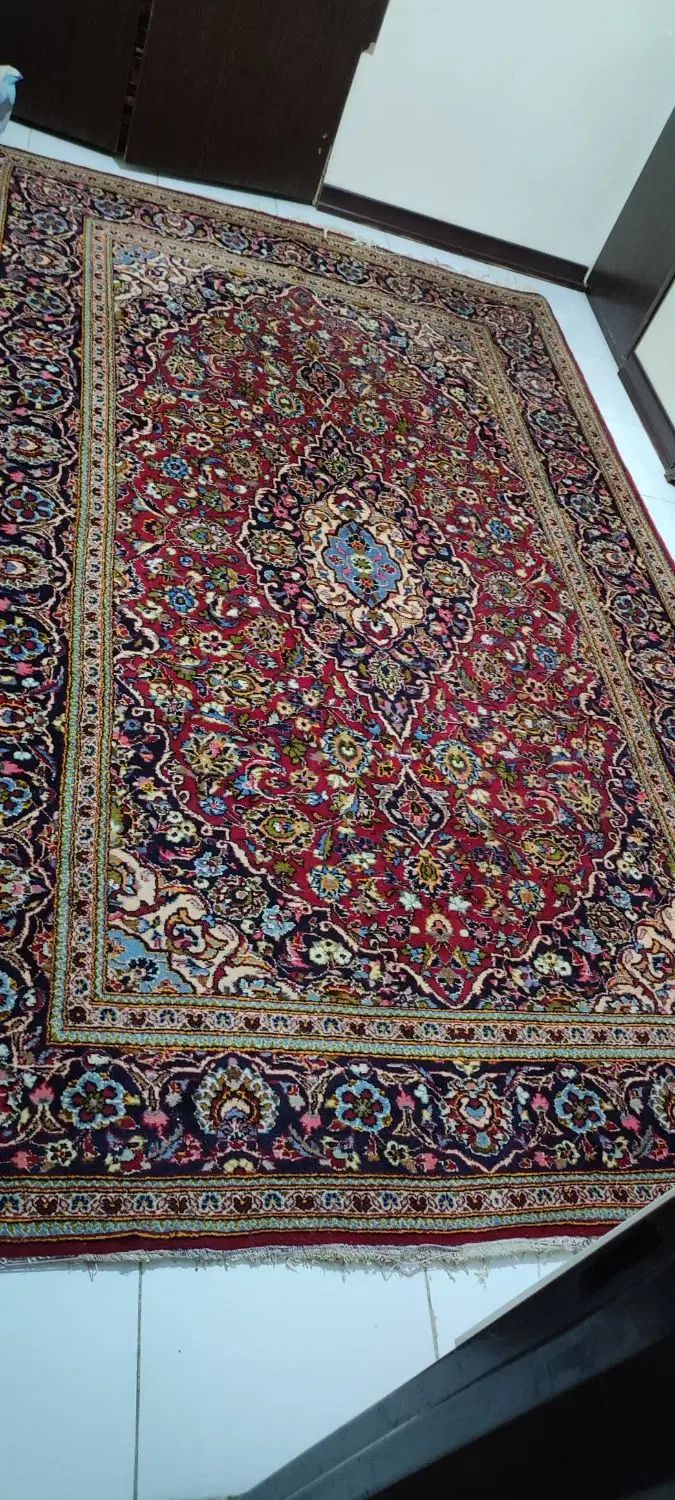 فرش دستباف ۹‌متری قدمت ۵۰ ساله|فرش|اصفهان, خواجو|دیوار