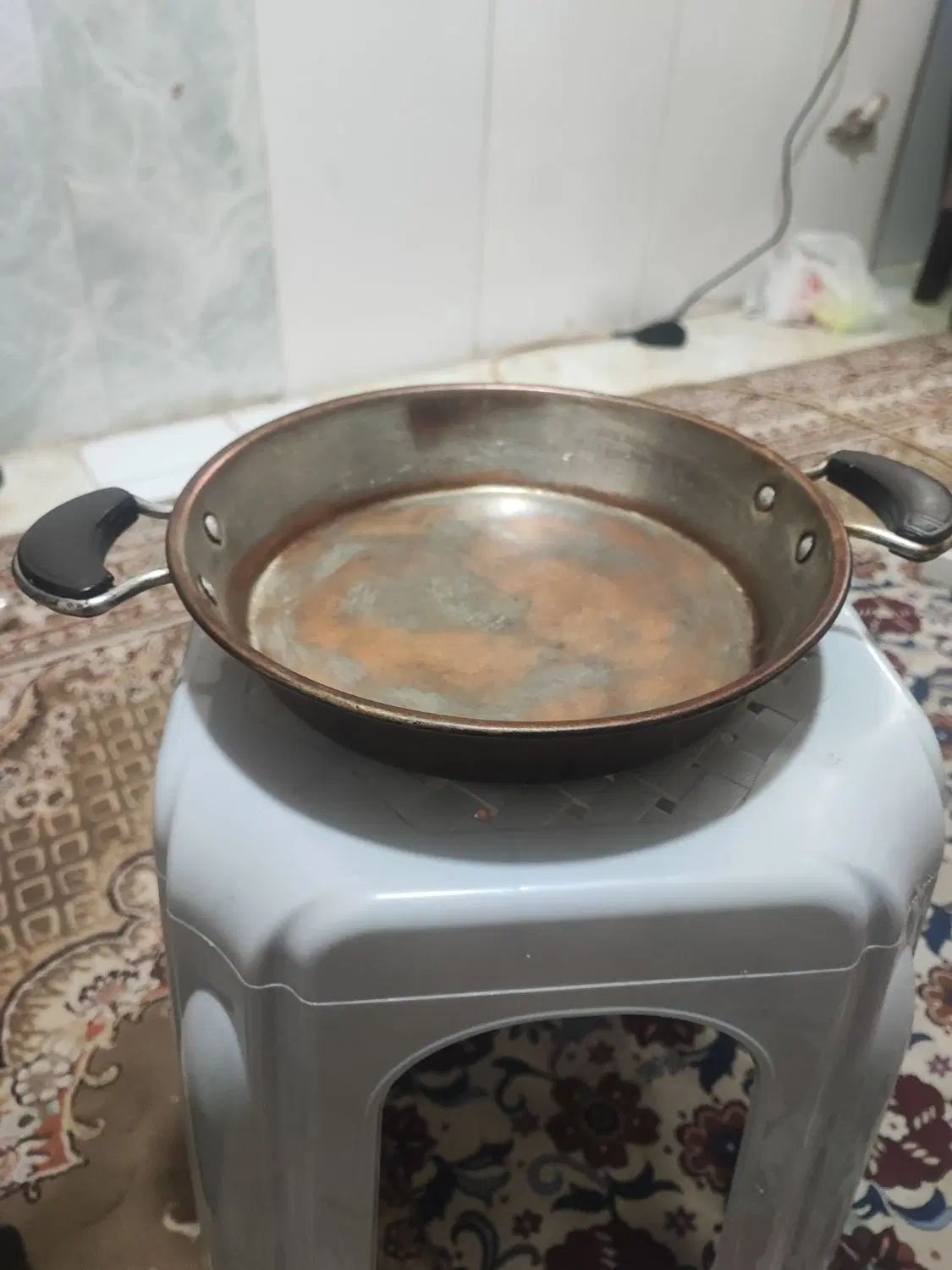 ماهیتابه مسی|ظروف پخت‌وپز|تهران, علی‌آباد|دیوار