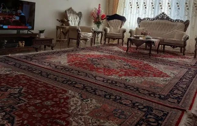 فرش ماشینی ۷۰۰ شانه طرح هریس|فرش|تهران, فلاح|دیوار