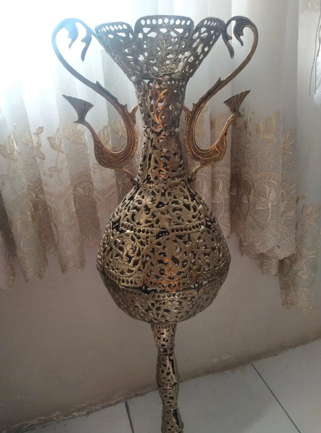 گلدان برنجی|صنایع دستی و سایر لوازم تزئینی|کرج, اکبرآباد|دیوار