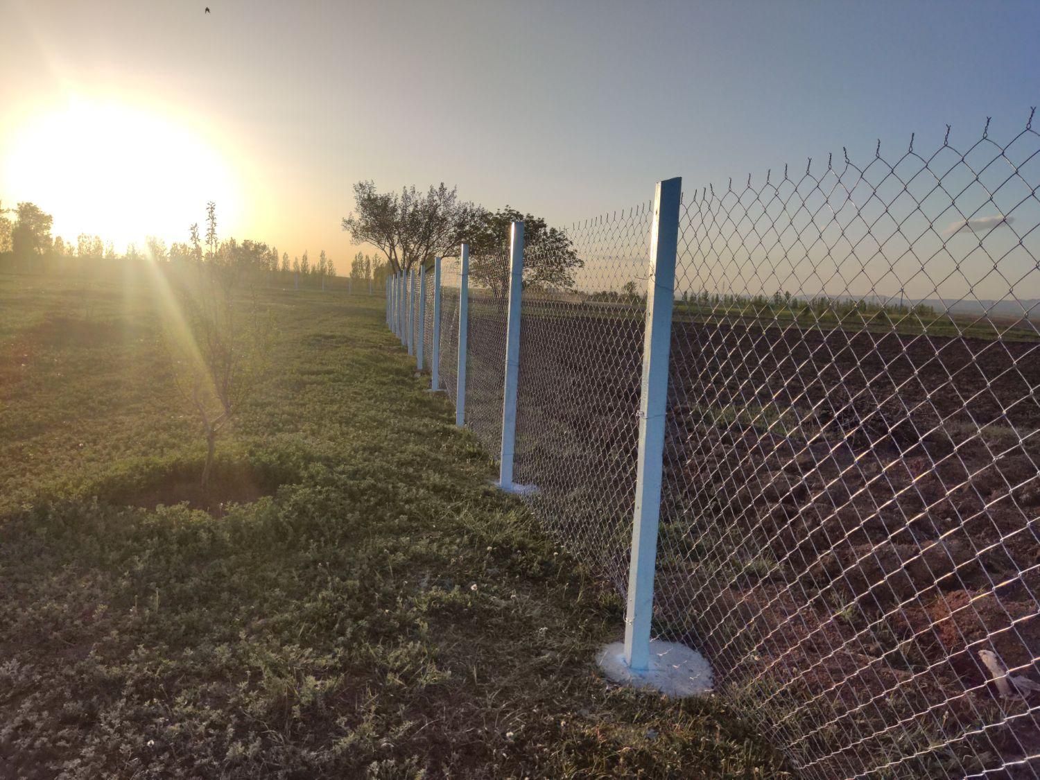 فنس ، سیم خاردار ، مفتول گالوانیزه ، پایه فنس|خدمات باغبانی و درختکاری|ابهر, |دیوار