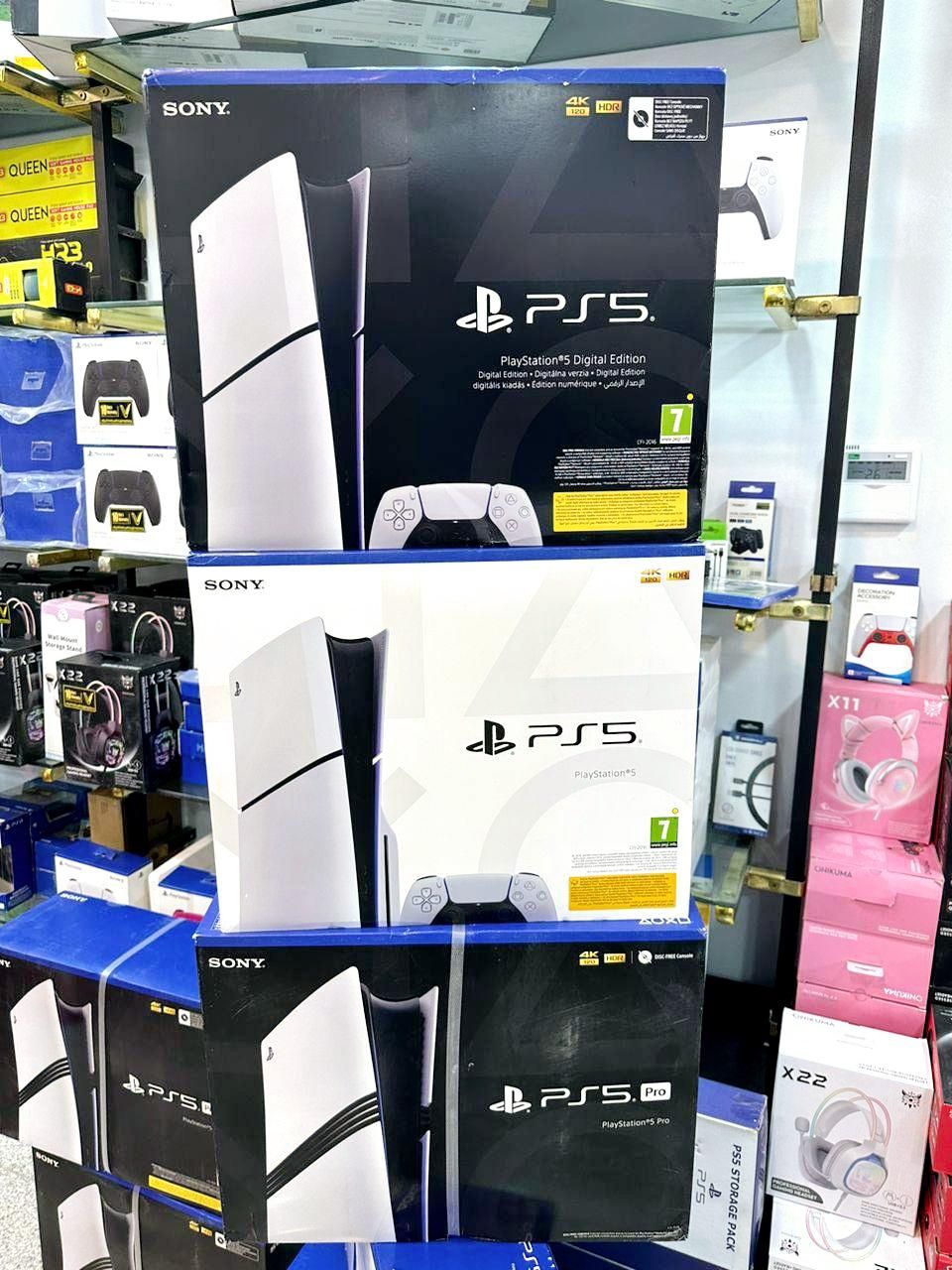 دسته اورجینال کارخانه. PLAYSTATION  PS5|کنسول، بازی ویدئویی و آنلاین|مشهد, امامیه (شهرک غرب)|دیوار