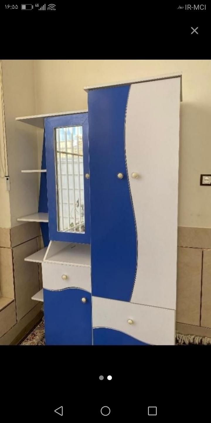 کمد درحدنو کاملا سالم|جاکفشی، کمد، دراور|شیراز, دست خضر|دیوار