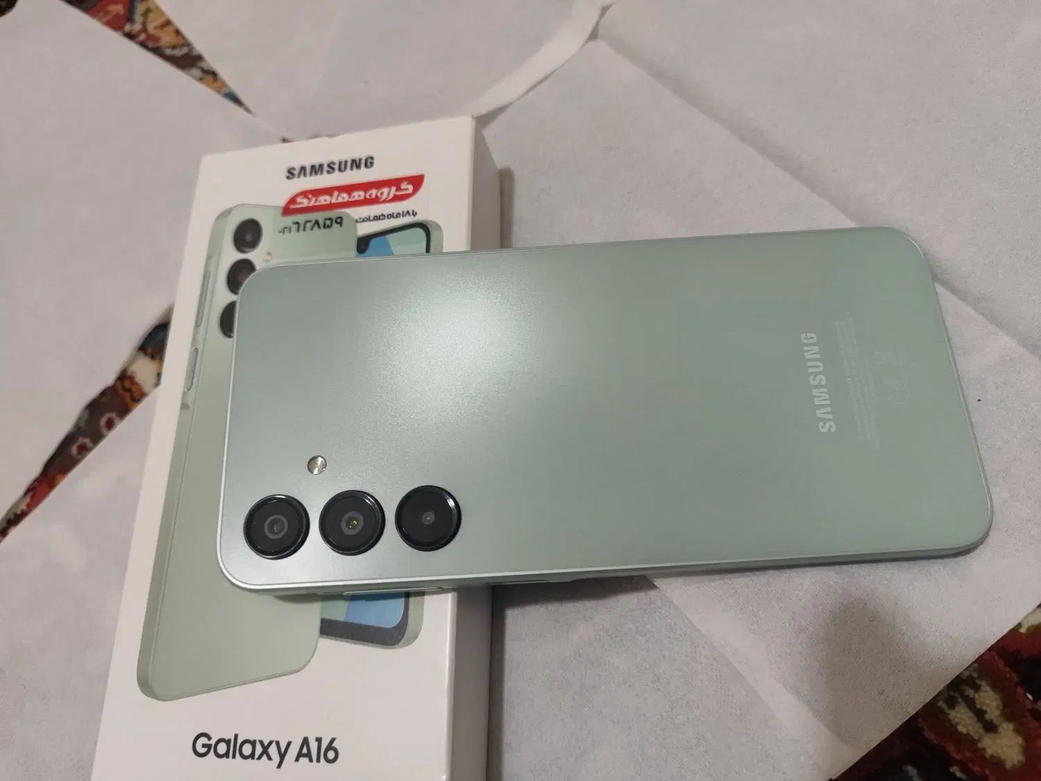 سامسونگ galaxy a16 4g با حافظهٔ ۱۲۸ گیگابایت|موبایل|کرمانشاه, |دیوار