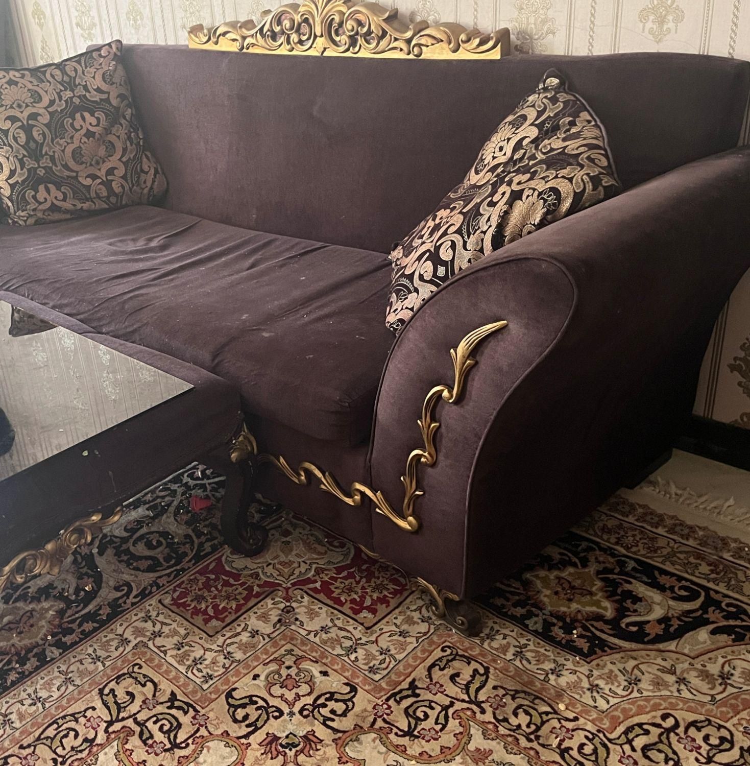 فروش مبلمان ده نفره و ناهارخوری ۵ نفره|مبلمان خانگی و میز عسلی|بافق, |دیوار