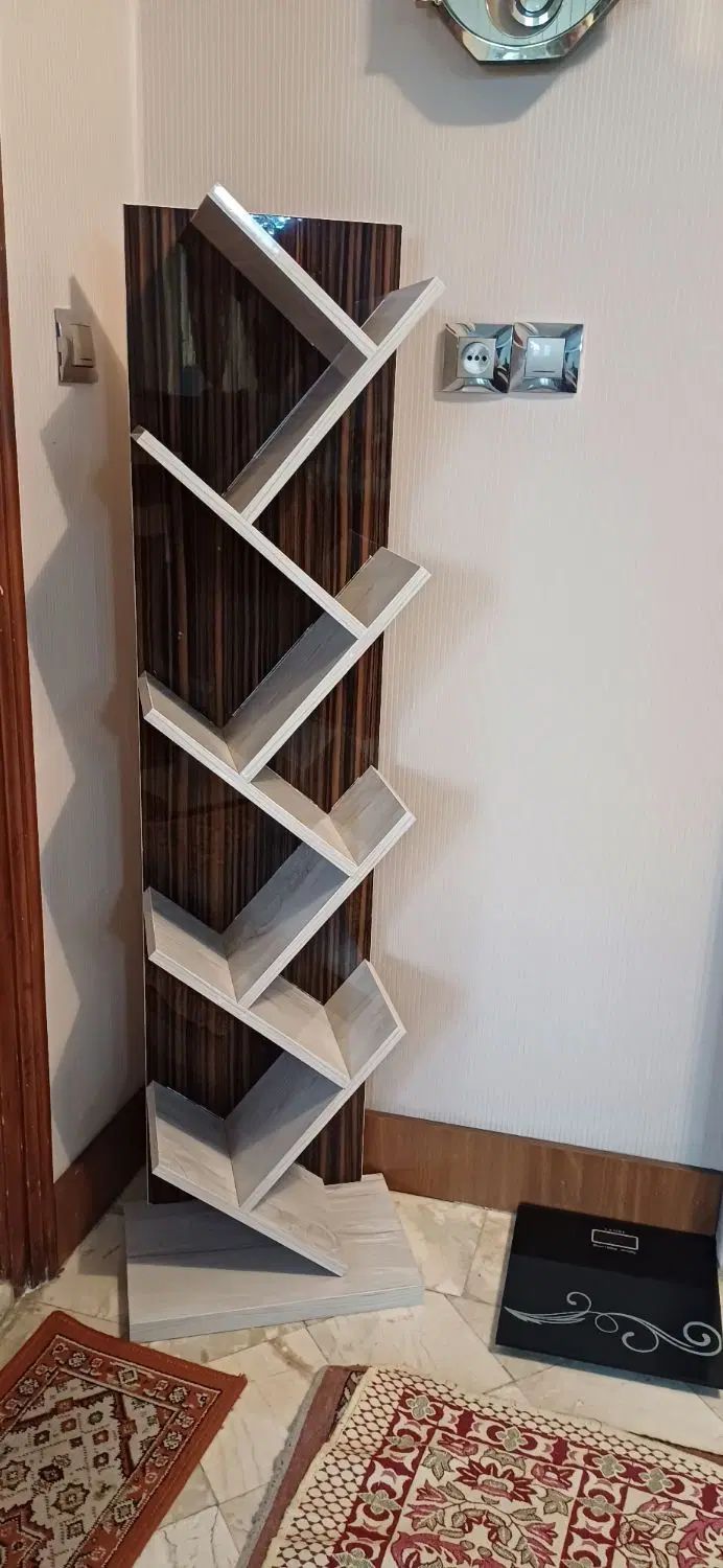 کتابخانه.   خوشه ای|کتابخانه، شلف، قفسه‌های دیواری|مشهد, احمدآباد|دیوار