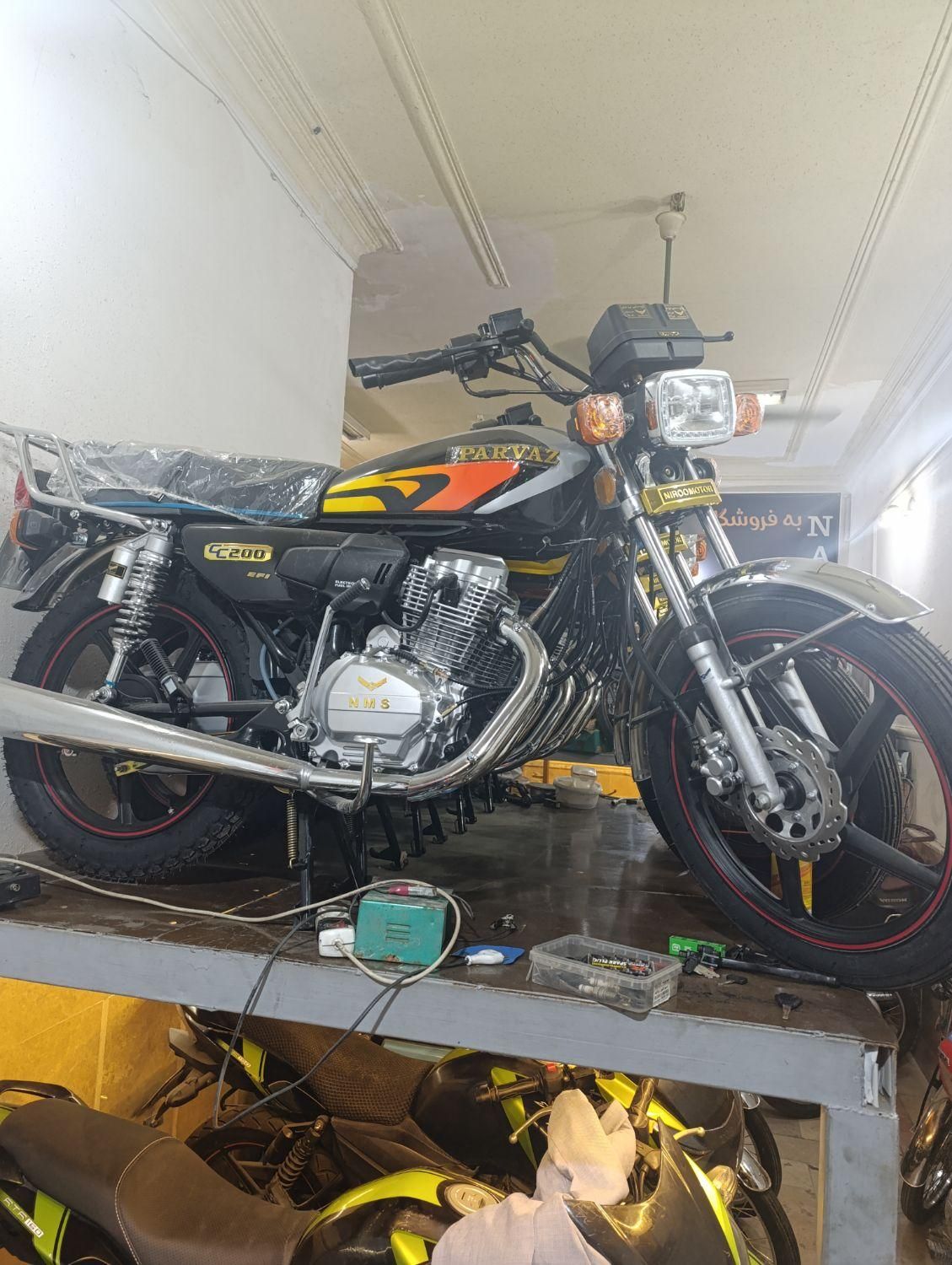 موتور هندا خشک 1404 ازدم قسط با یکسال بیمه|موتورسیکلت|مشهد, طبرسی شمالی|دیوار