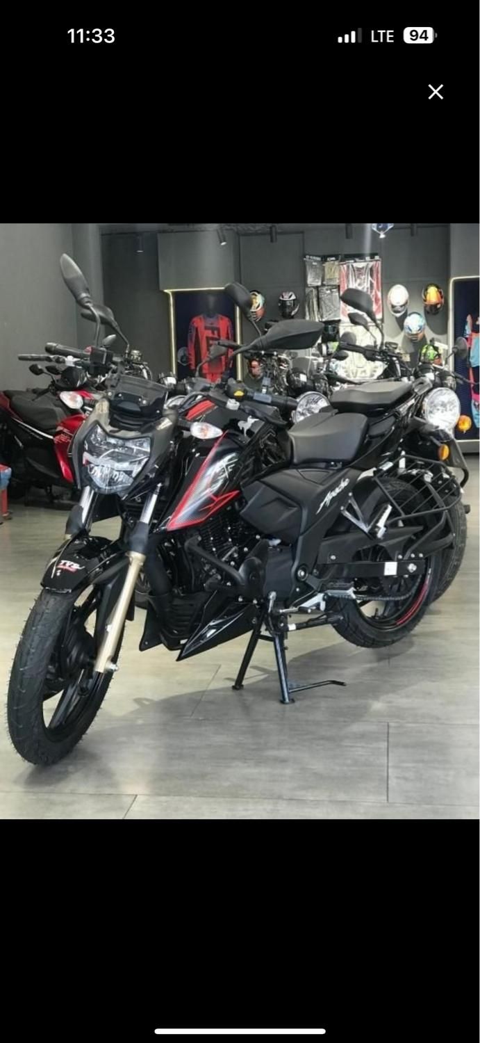 آپاچی ۲۰۰ نیو فیس مدل ۴۰۴ اقساط ۱۶ ماهه|موتورسیکلت|تهران, هفده شهریور|دیوار