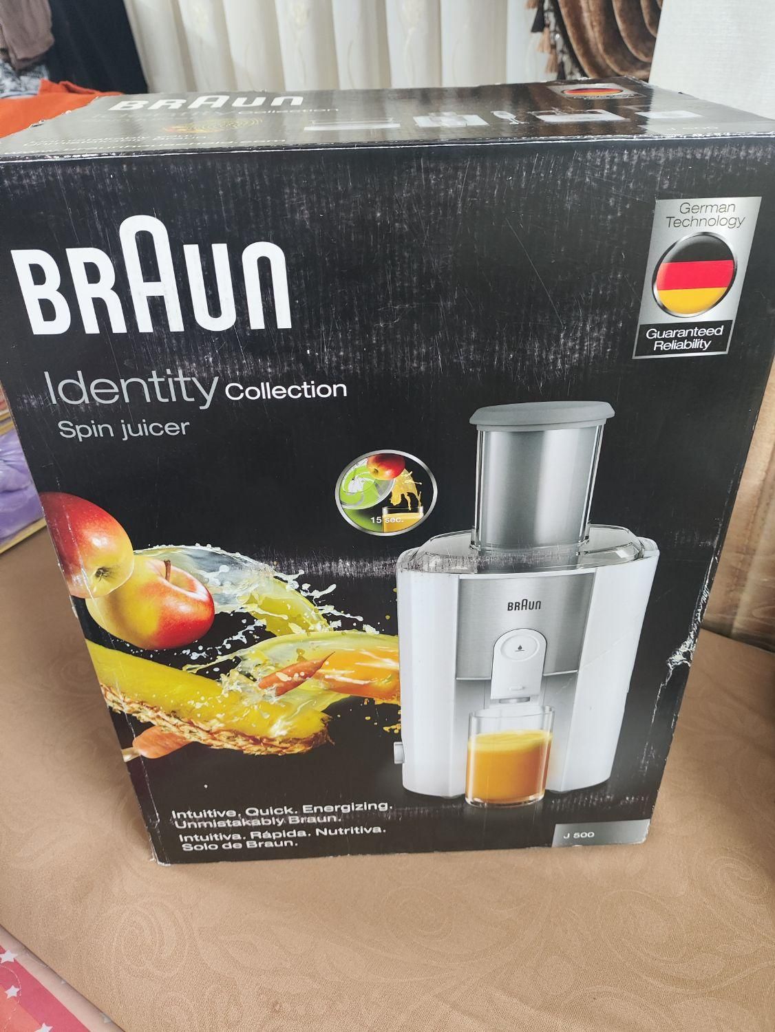 آبمیوه گیری براون مدل j500|آبمیوه‌گیر و آب‌مرکبات‌گیر|اصفهان, عسگریه|دیوار