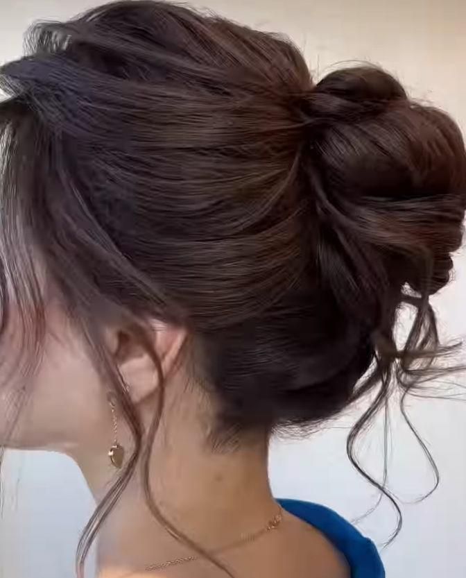 مدل شینیون با افیش|خدمات آرایشگری و زیبایی|رشت, چمارسرا|دیوار