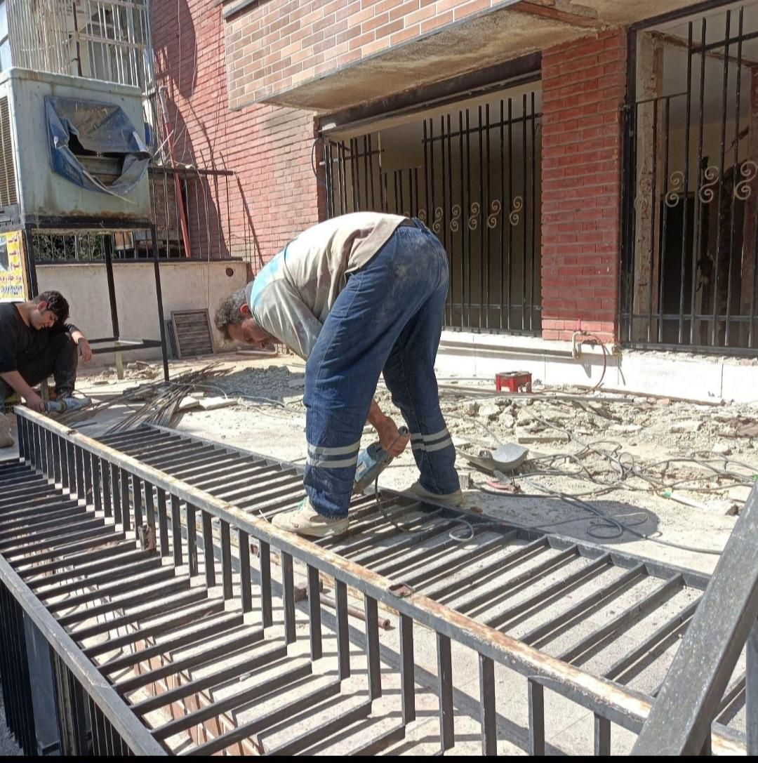 سایبان مدرن.والپست،جوشکاری سربندی،حفاظ،شاخ گوزنی|خدمات پیشه و مهارت|آمل, |دیوار