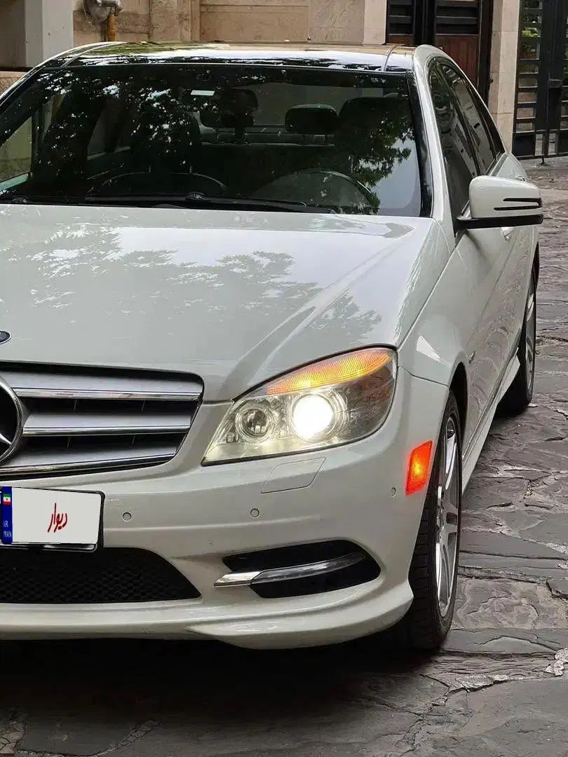 بنز c200 مدل ۲۰۰۸ سفید فول|خودرو سواری و وانت|تهران, دارآباد|دیوار