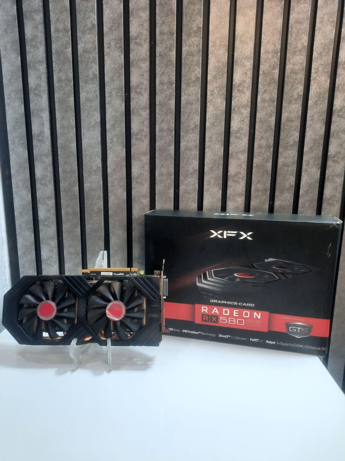 کارت گرافیک XFX RX580 8GB پیچ پلمپ|قطعات و لوازم جانبی رایانه|اصفهان, درب کوشک|دیوار
