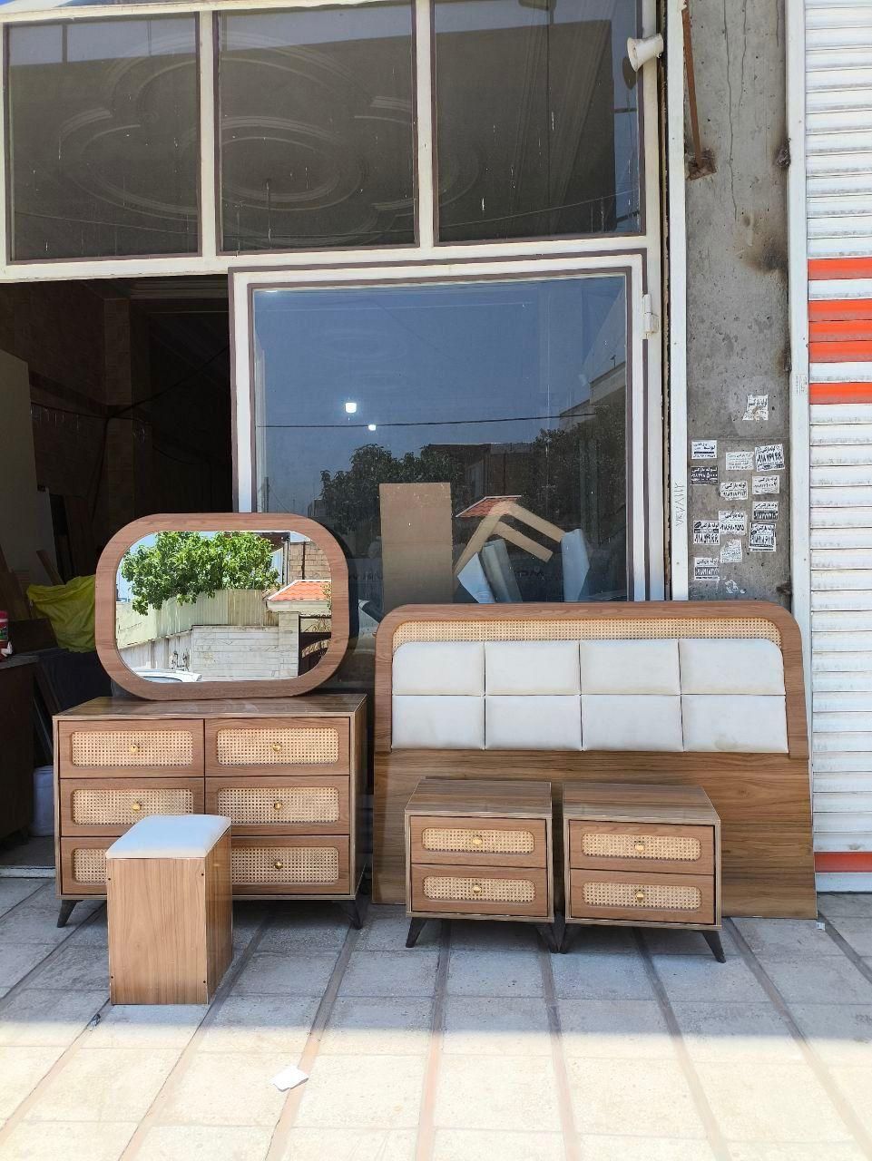 سرویس خواب حصیری|تخت و سرویس خواب|کرمانشاه, |دیوار