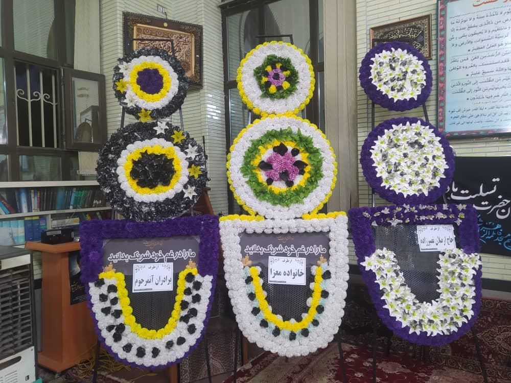 اجاره و کرایه تاج گل تسلیت مصنوعی|خدمات پذیرایی، مراسم|تبریز, |دیوار