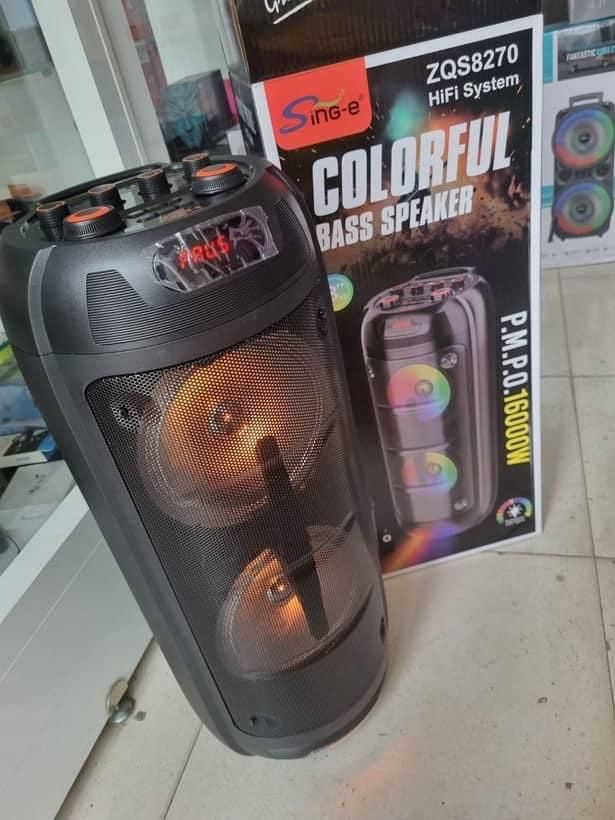 اسپیکر بلوتوثی ZQS 8270/تک و عمده|پخش‌کننده همراه|تهران, افسریه شمالی|دیوار