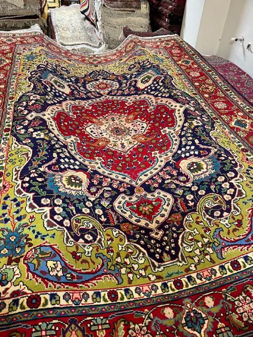 ۶ متری اذرشهر تبریز رنگ گیاهی|فرش|تهران, سعادت‌آباد|دیوار