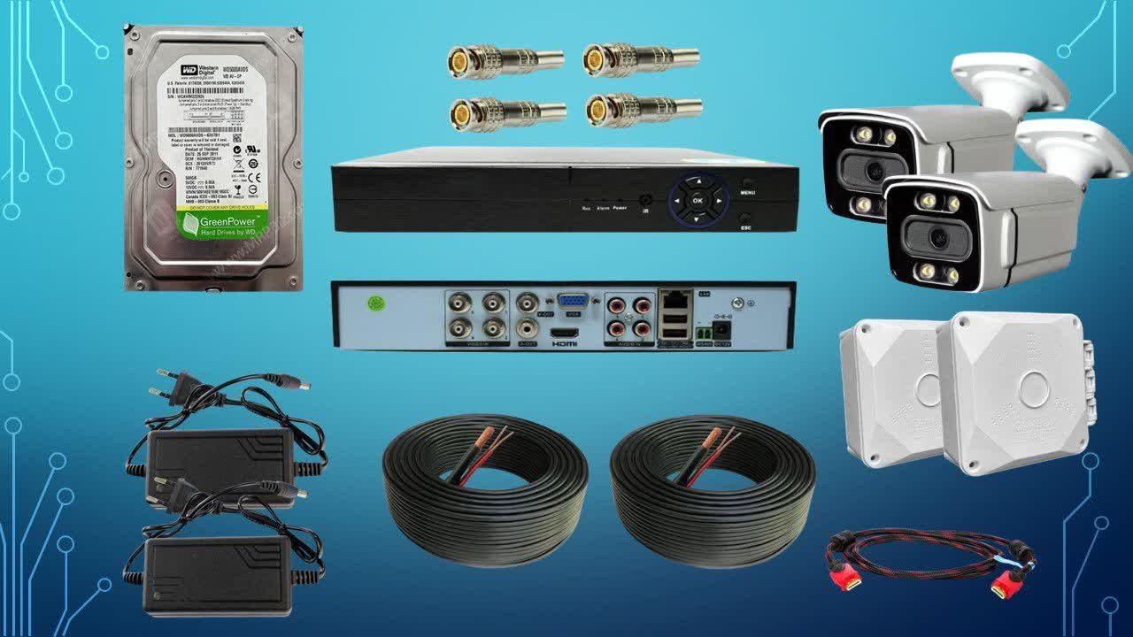 پک قیمت مناسب باکیفیت دوربین مداربسته درجه۱|دوربین مداربسته|قم, نیروگاه|دیوار