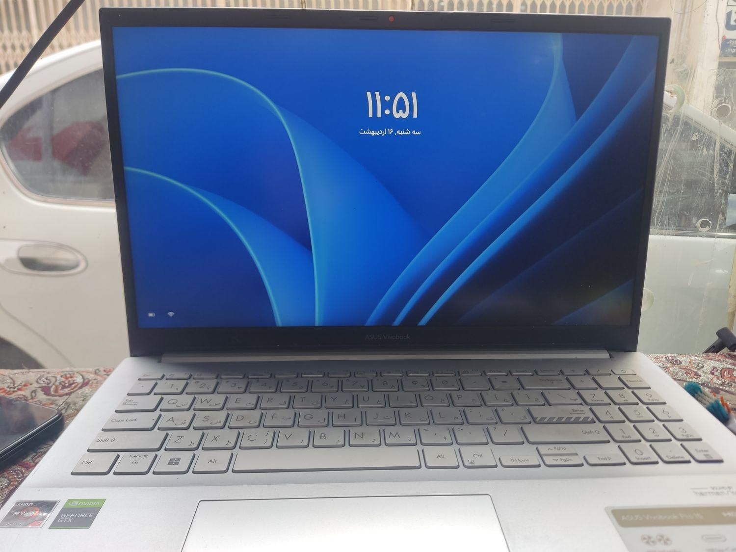 لپ تاپ Asus vivobook pro 15|رایانه همراه|کلاردشت, |دیوار
