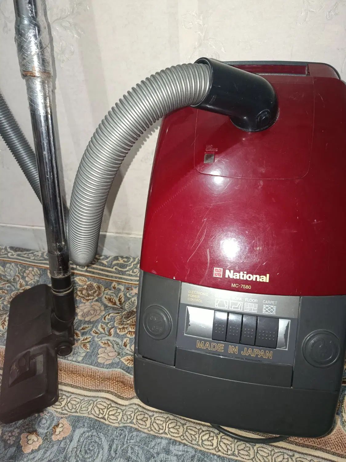 جارو برقی National ژاپنی 1250وات|جاروبرقی، جارو شارژی، بخارشو|تهران, شهران جنوبی|دیوار