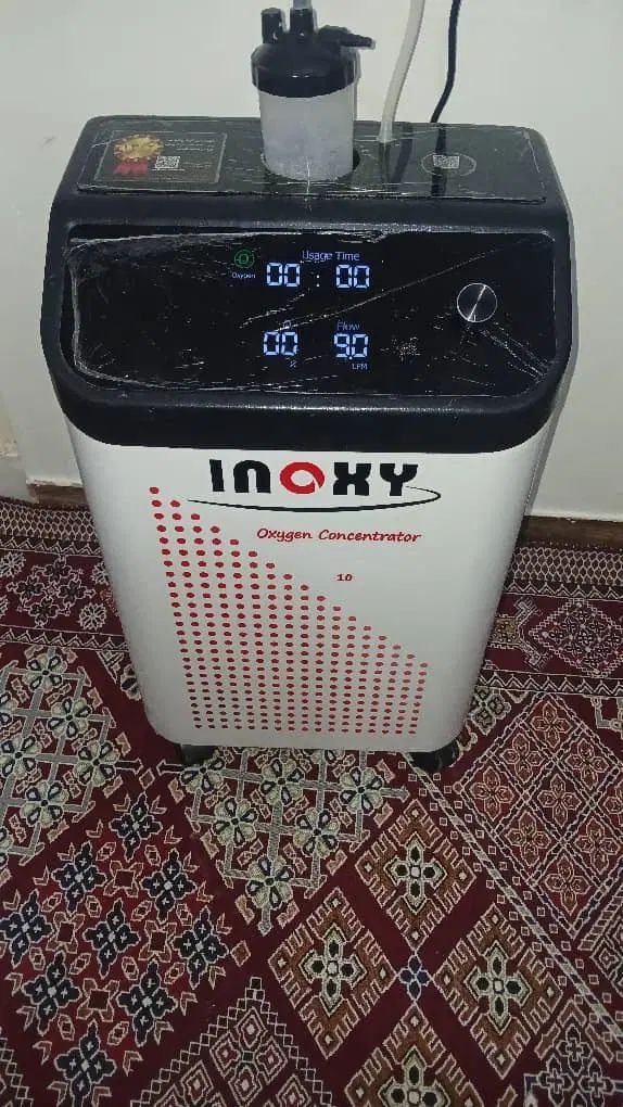 اکسیژن ساز آینوکسی ده لیتری در حد نو بدون صدا|آرایشی، بهداشتی، درمانی|تهران, تهران‌نو|دیوار