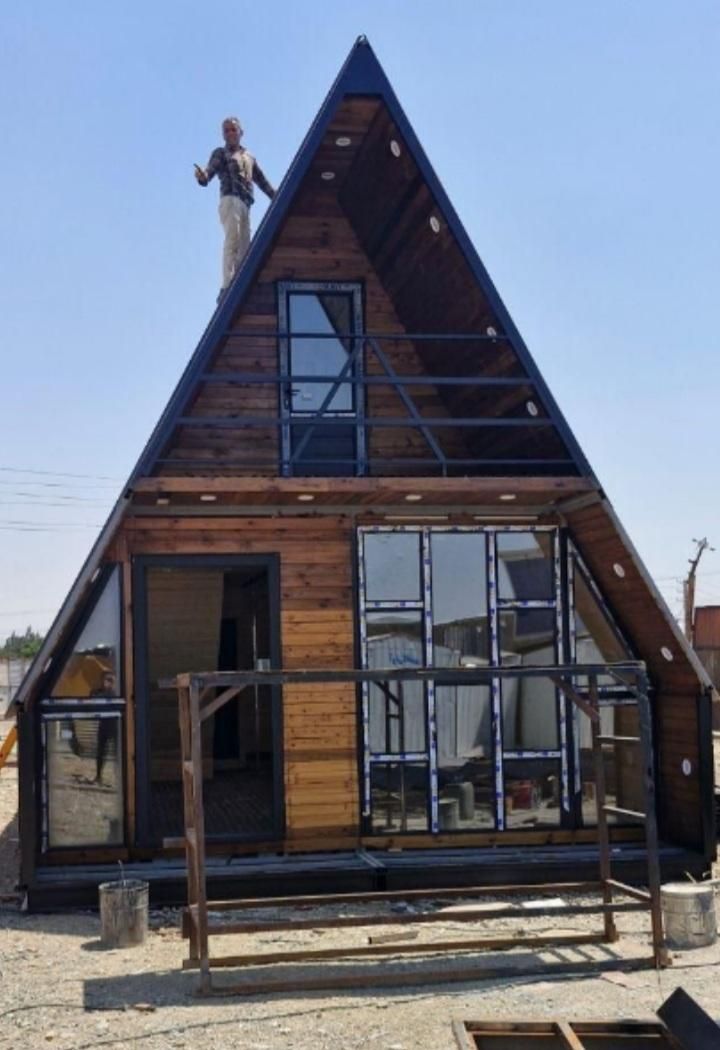 کانکس پیش ساخته ویلایی مدرن|مصالح و تجهیزات ساختمان|لاهیجان, آهندان|دیوار