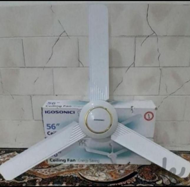 پنکه سقفی موتور بزرگ طرح لوستر نو آکبند|پنکه و تصفیهکنندهٔ هوا|اصفهان, حسینآباد|دیوار