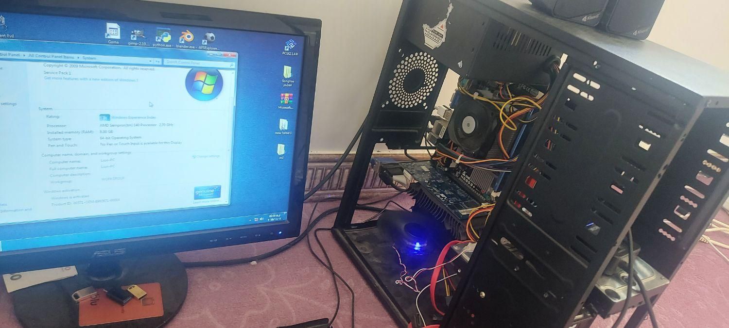 باندل مادربرد و سی پی یو am3 ddr3|قطعات و لوازم جانبی رایانه|مشگین شهر, |دیوار