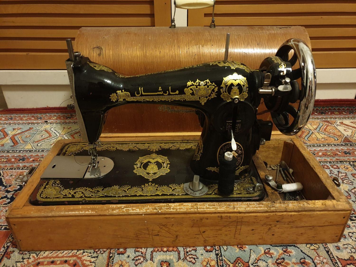 چرخ خیاطی پدال دار مارشال، با موتور ژاپنی|چرخ خیاطی و ریسندگی|تهران, جردن|دیوار