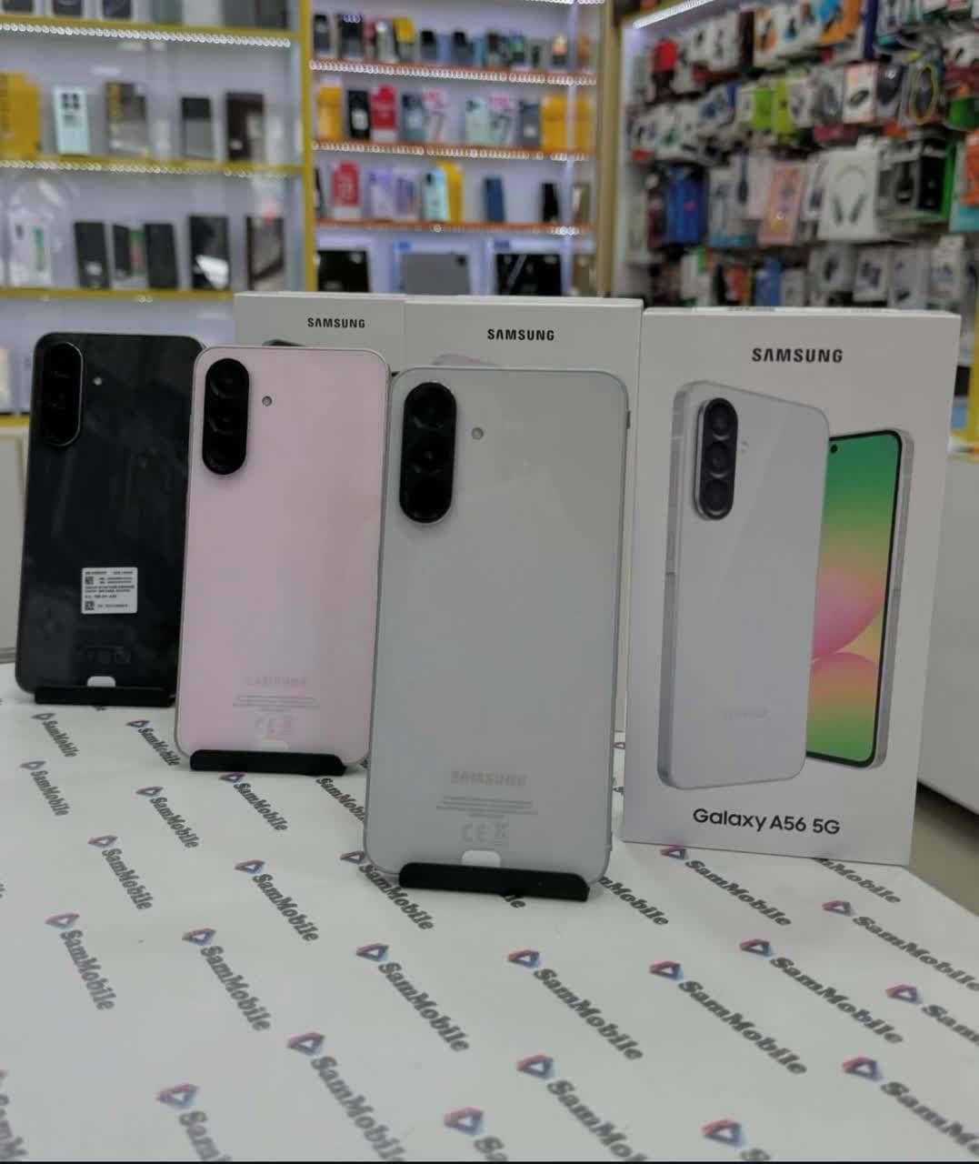 samsung a56 256 از دم قسط و نقدی|موبایل|کرج, عظیمیه|دیوار
