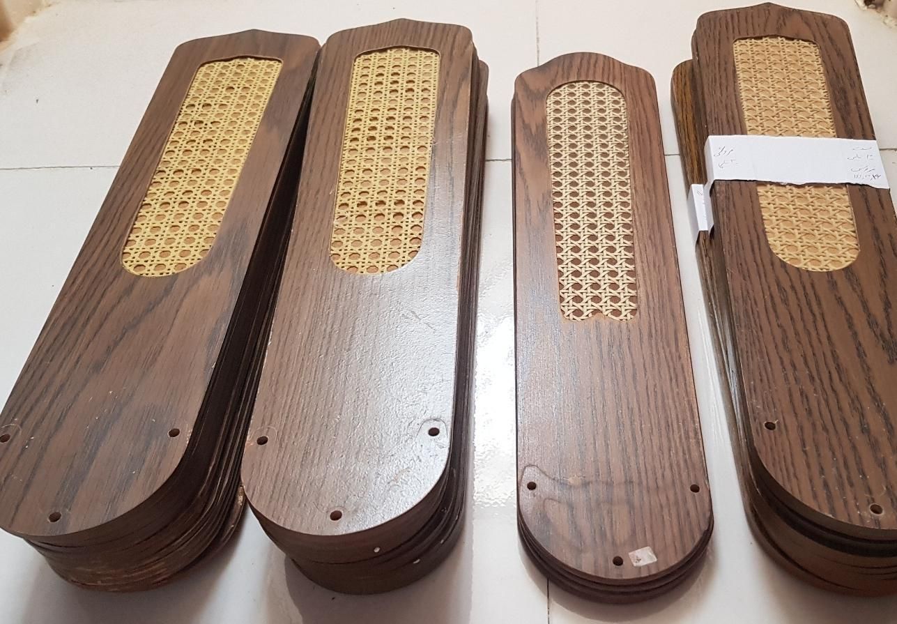 پره چوبی (پره پنکه سقفی لوستری)، پروانه پنکه|پنکه و تصفیه‌کنندهٔ هوا|تهران, تهرانسر مرکزی|دیوار