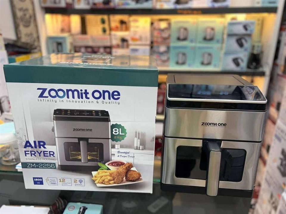 سرخ کن آلمان دو المنت بزرگ لمسی چراغدار چکی100روز|اجاق گاز و لوازم برقی پخت‌وپز|یزد, |دیوار