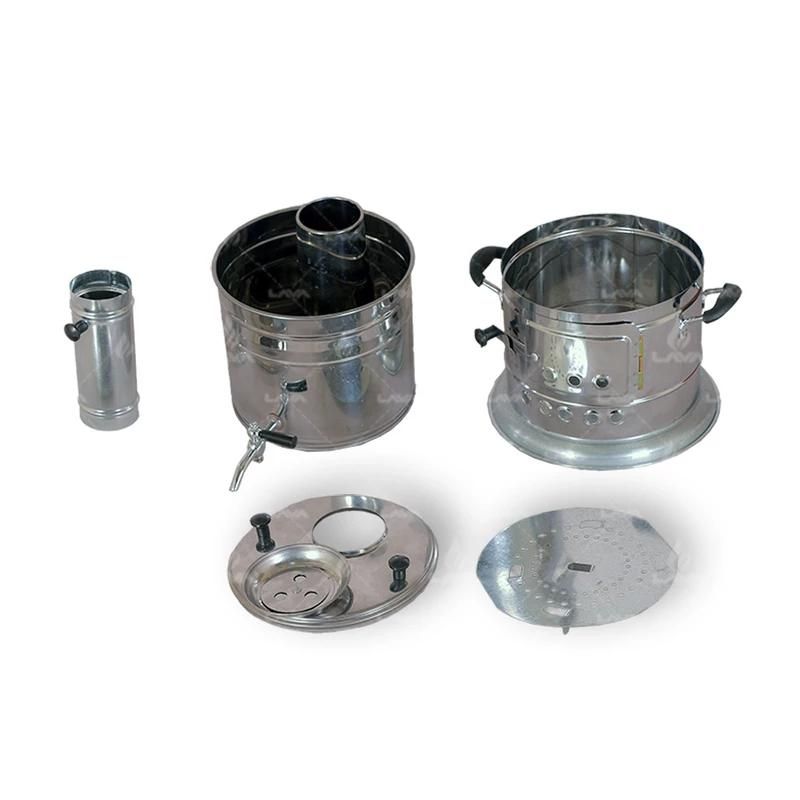 سماور زغالی آتیشی هیزمی|سماور، چای‌ساز، قهوه‌ساز|یزد, |دیوار