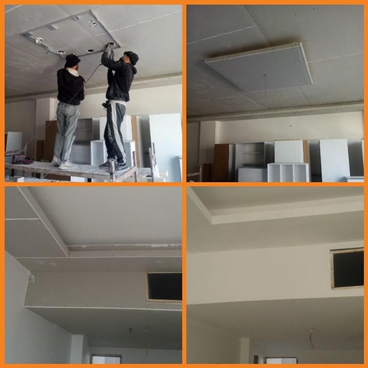 کناف کاری. نقاشی ساختمان|خدمات پیشه و مهارت|نیشابور, بلوار گلها|دیوار