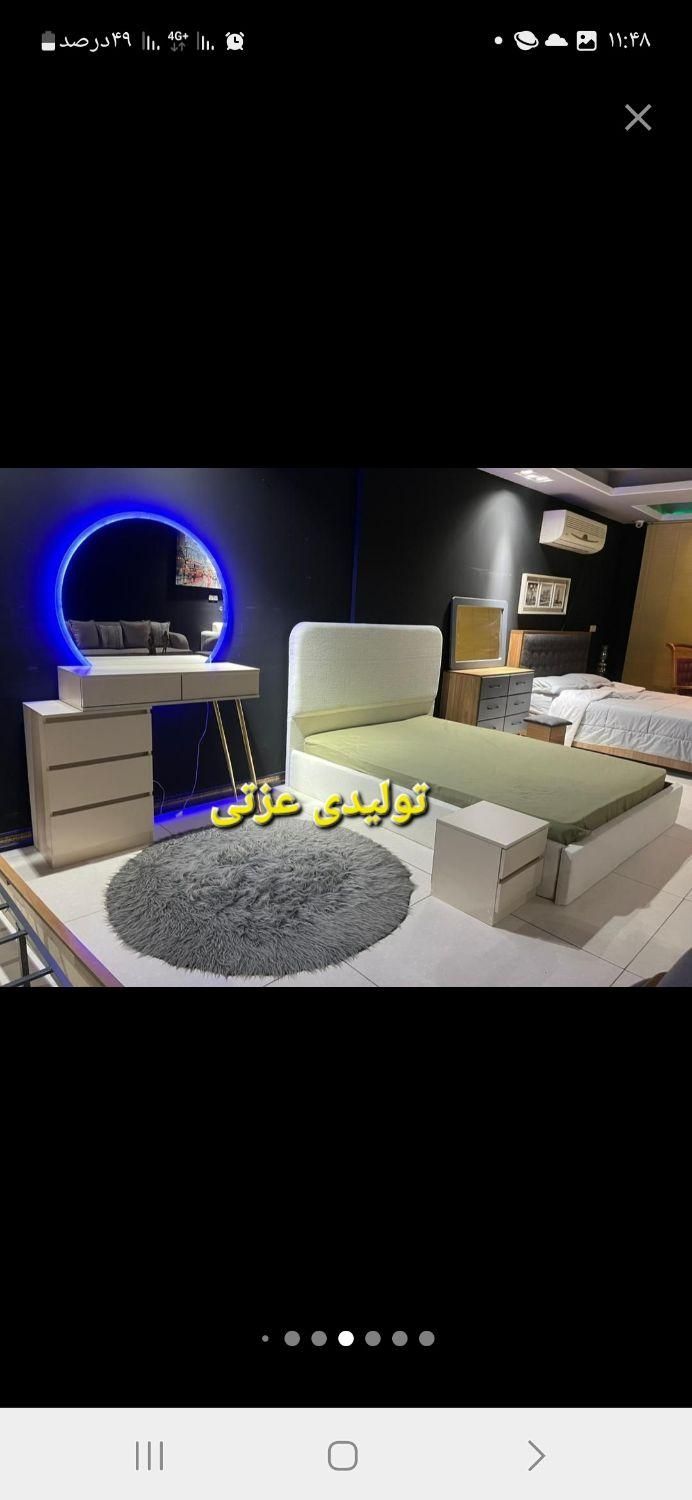 تخت تولیدی بدون واسطه از دم چک بدون پیش پرداخت|تخت و سرویس خواب|قم, علی آباد|دیوار