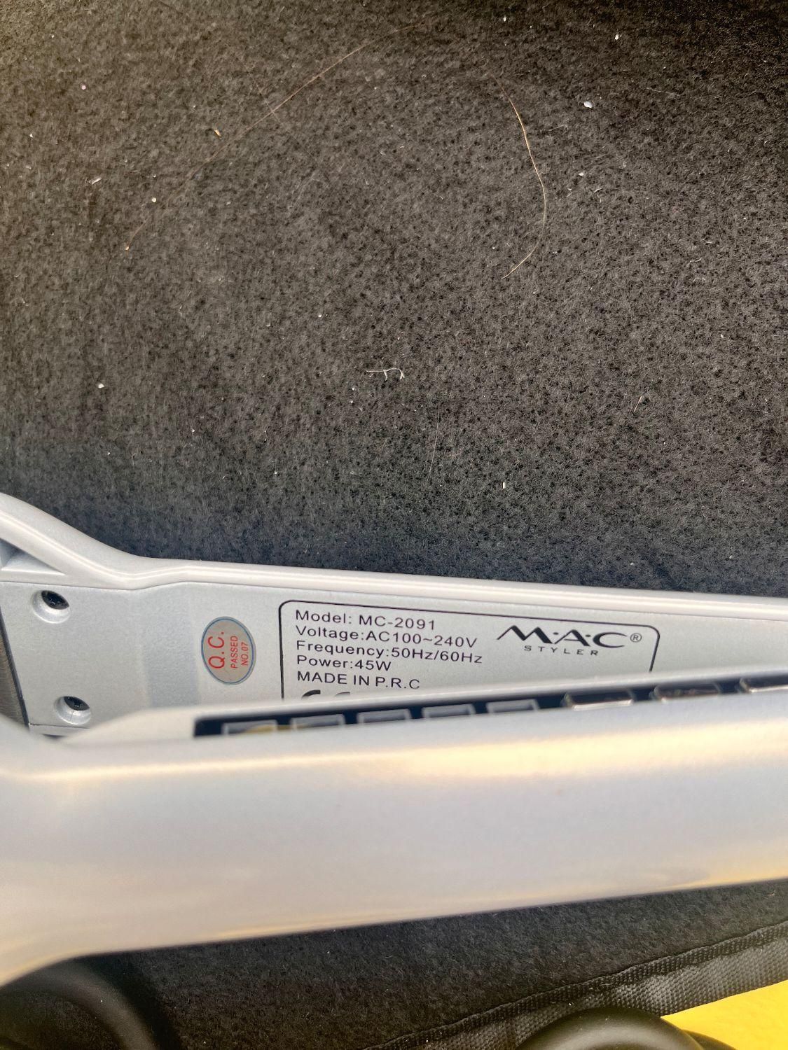 اتو مو صفحه پهن مک استایلر MC-2091|آرایشی، بهداشتی، درمانی|گرگان, |دیوار