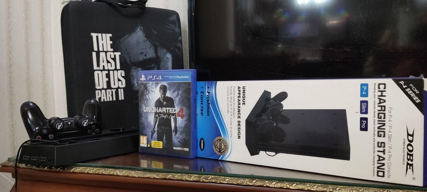 کیف ps4 دسته اصلی پایه شارژر، کیف و بازی آنچارتد|کنسول، بازی ویدئویی و آنلاین|ورامین, |دیوار