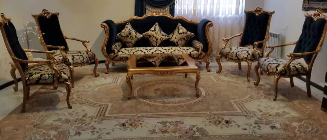 مبل ۷نفره در حد نو|مبلمان خانگی و میز عسلی|کرج, حسین‌آباد|دیوار