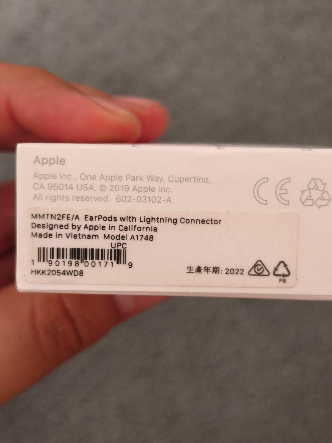 هدفون اپل (EarPods) لایتنینگ|لوازم جانبی موبایل و تبلت|کرمانشاه, |دیوار