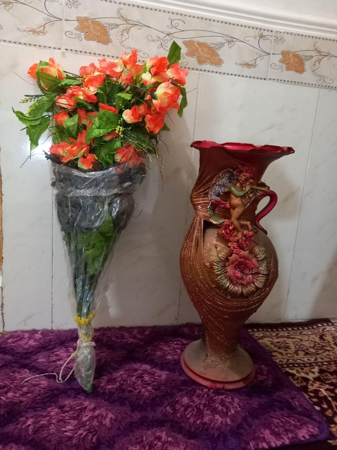 گل و گلدان|گل مصنوعی|چابهار, |دیوار