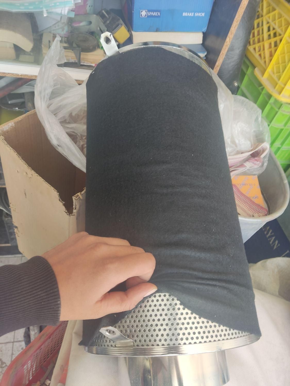 فیلتر کربن 50 سانتی نو|پنکه و تصفیه‌کنندهٔ هوا|اصفهان, جی شیر|دیوار