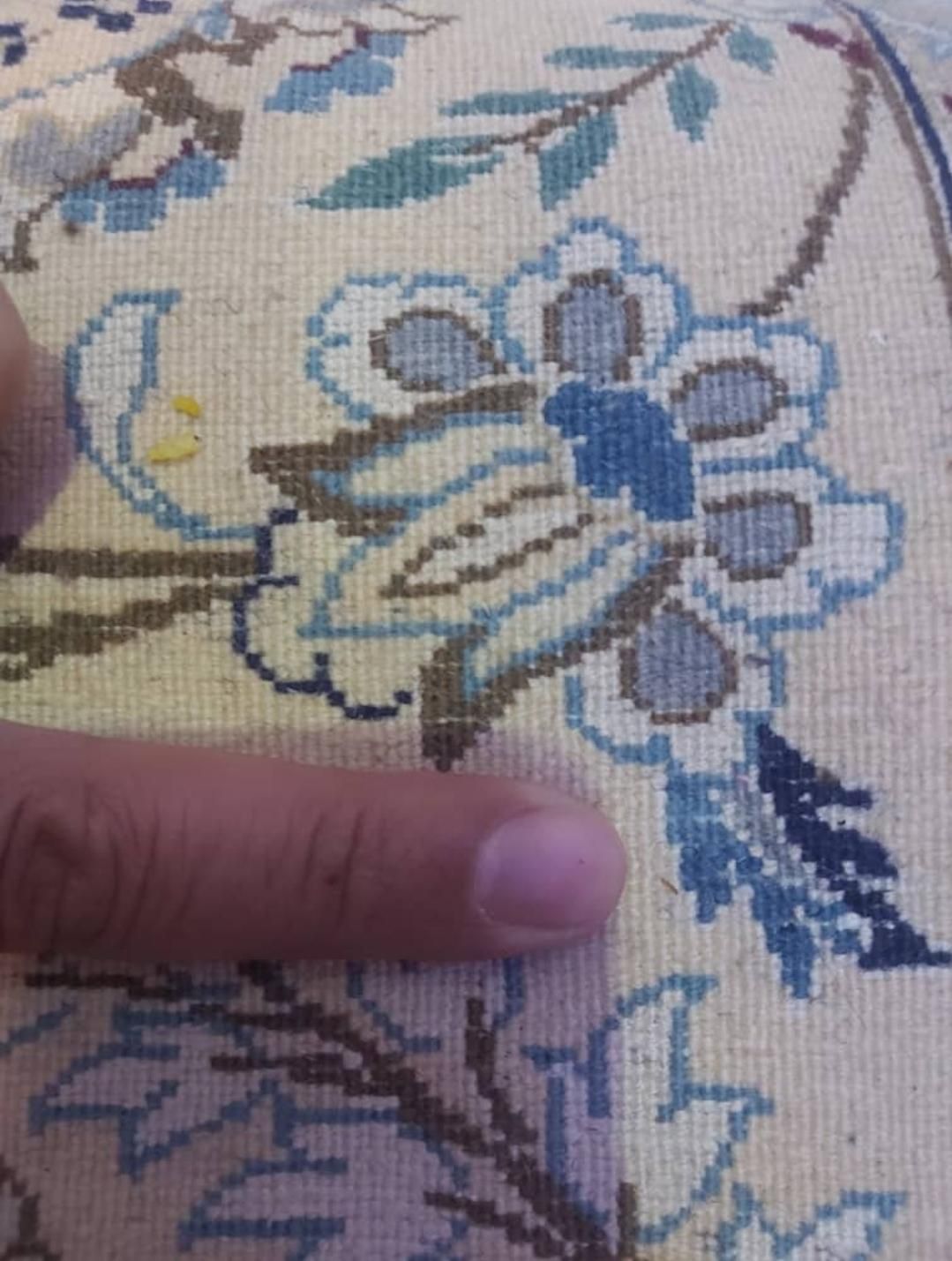 فرش نائین ۱۲ متری گل ابریشم|فرش|تهران, سنائی|دیوار