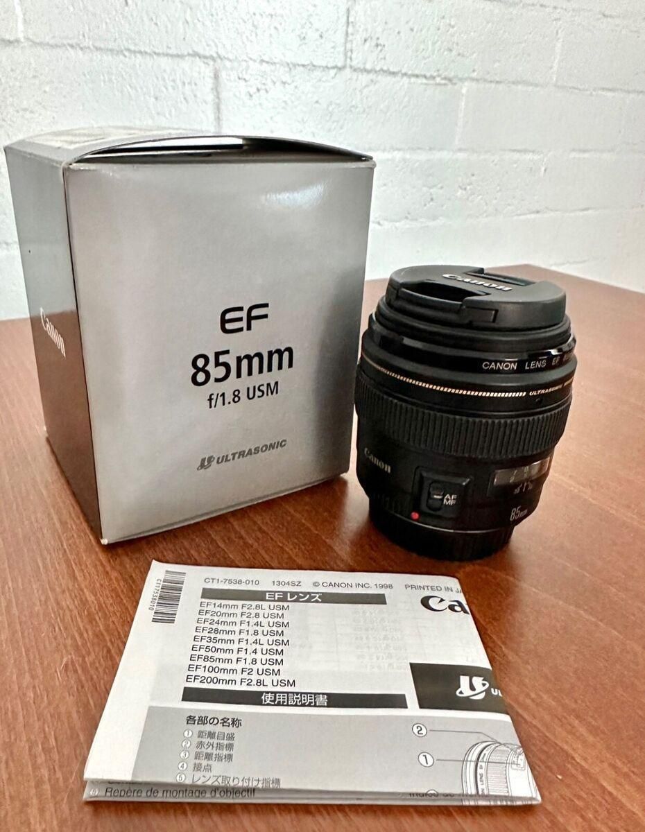 لنز کانن Canon EF 85mm f/1.8 USM|دوربین عکاسی و فیلم‌برداری|تهران, سهروردی|دیوار