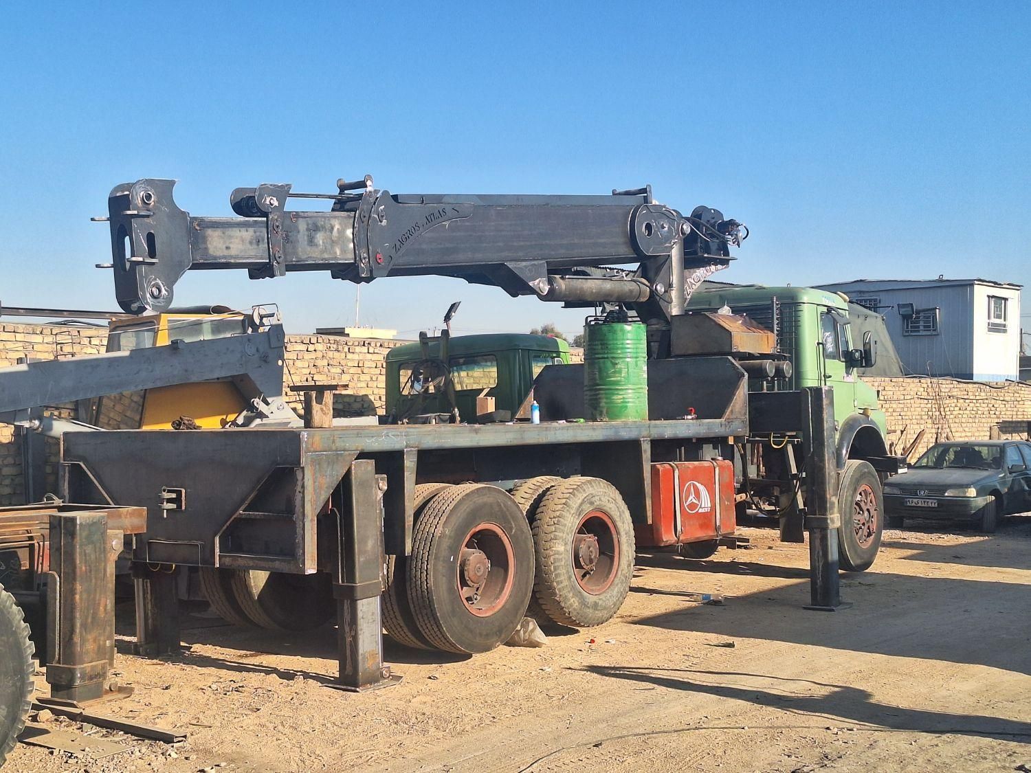 جرثقیل8و10و15تن اطلس|خودرو سنگین|اصفهان, عاشق‌آباد|دیوار